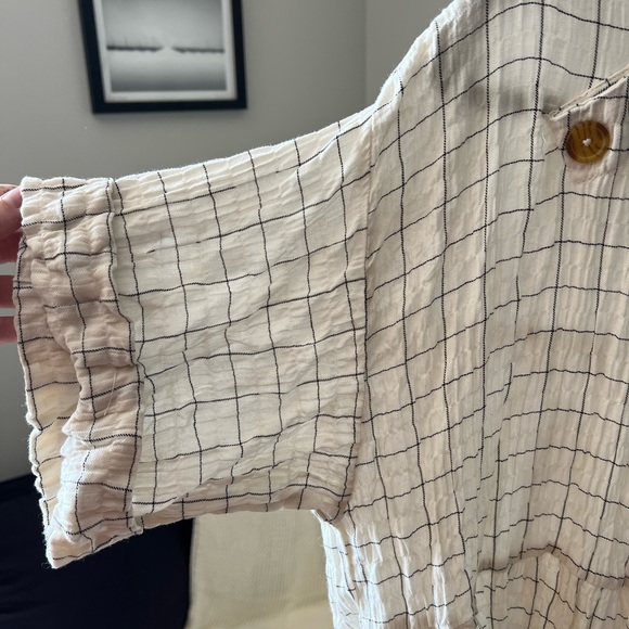 Urban Outfitters Checkered Babydoll Mini Dress - M/L - Picture 7 of 10